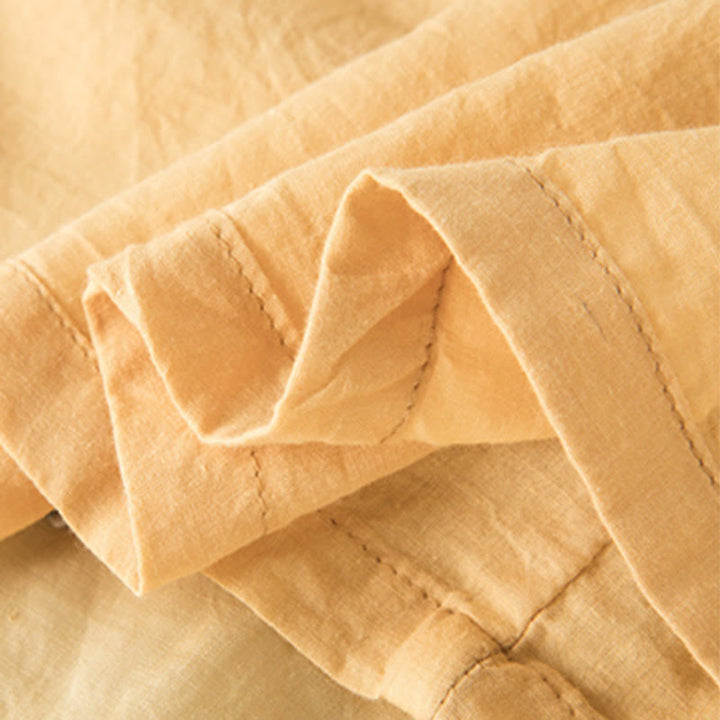 Spódnica plisowana damska w artystyczny wzór w kropki z Buddha Stones - image 28