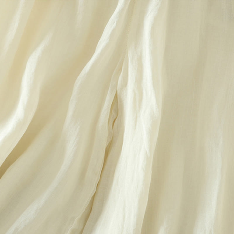 Buddha Stones, swobodne, gładkie, podszyte, elastyczne, damskie, poliestrowe, szerokie spodnie z kieszeniami - image 5