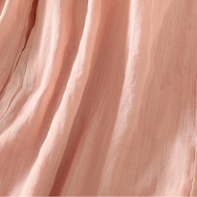 Buddha Stones, swobodne, gładkie, podszyte, elastyczne, damskie, poliestrowe, szerokie spodnie z kieszeniami - image 21