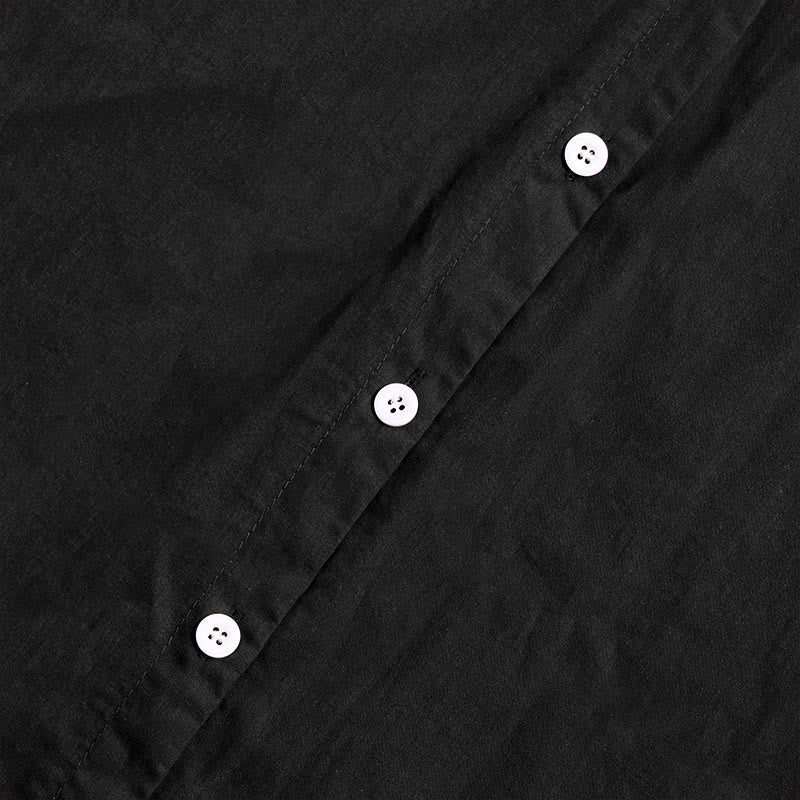 Koszula damska z bawełny i lnu Buddha Stones Summer Casual Plain Breasted Collared Short Sleeve - image 9