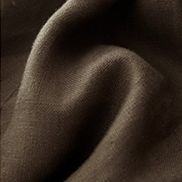 Buddha Stones Letnie Casualowe Plisowane Gładkie Bawełniane Lniane Damskie Szorty Z Kieszeniami - image 12