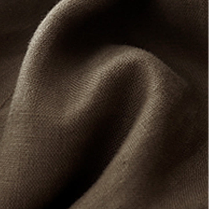 Buddha Stones Letnie Casualowe Plisowane Gładkie Bawełniane Lniane Damskie Szorty Z Kieszeniami - image 14