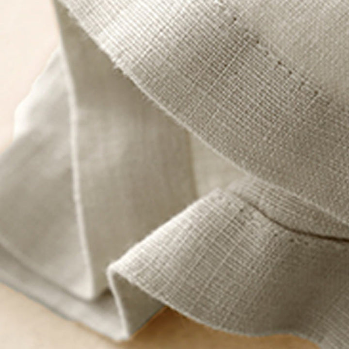 Buddha Stones Letnie Casualowe Plisowane Gładkie Bawełniane Lniane Damskie Szorty Z Kieszeniami - image 19