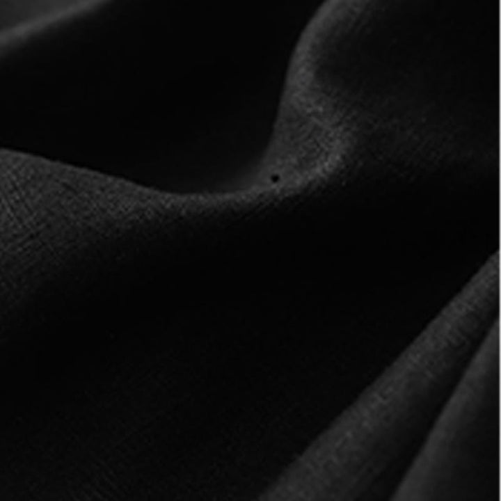 Buddha Stones Letnie Casualowe Plisowane Gładkie Bawełniane Lniane Damskie Szorty Z Kieszeniami - image 25