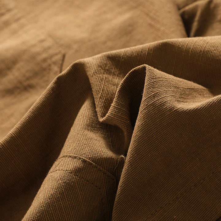 Buddha Stones Letnie Luźne Elastyczne Paski Gładkie Damskie Szorty Poliestrowe Z Kieszeniami - image 3