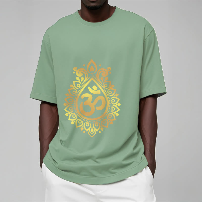 Koszulka z nadrukiem Buddha Stones Water Drop OM Design - image 15