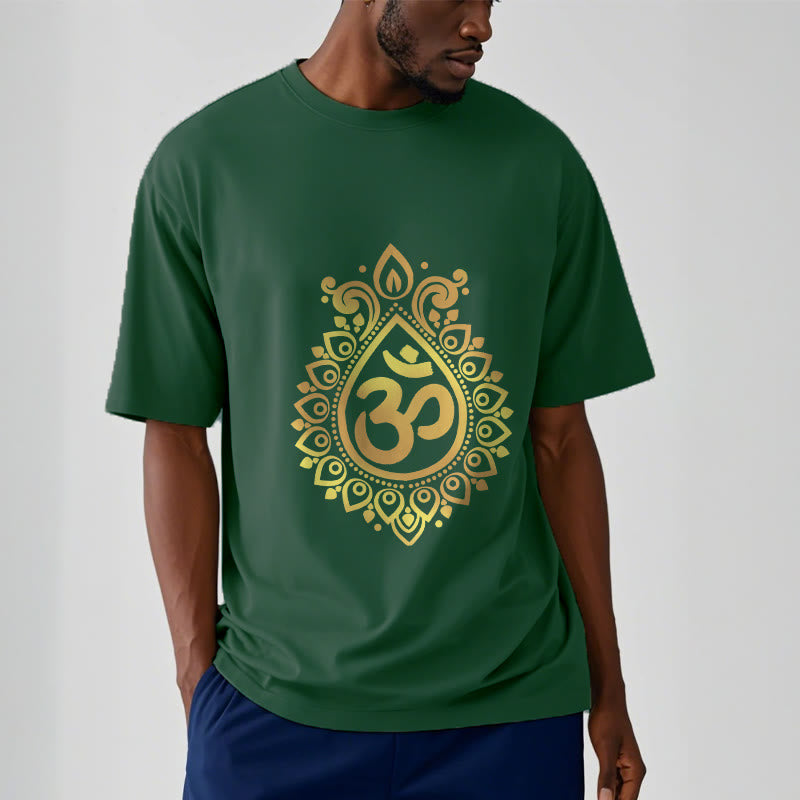 Koszulka z nadrukiem Buddha Stones Water Drop OM Design - image 11