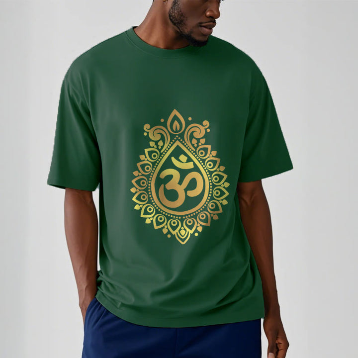 Koszulka z nadrukiem Buddha Stones Water Drop OM Design - image 11