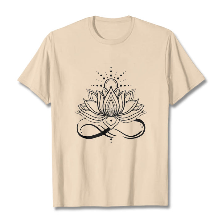 Koszulka z nadrukiem Buddha Stones Lotosu Kwiat Słońca - For - 2XL - image 10