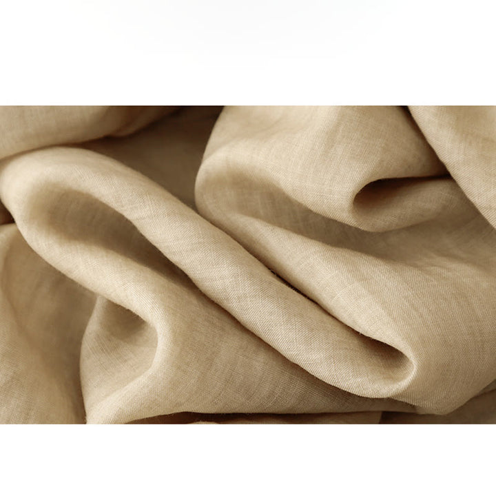 Buddha Stones Commute Jednokolorowe Koronkowe Haftowane Wzory Bawełniane Damskie Szerokie Nogawki Spodnie Z Kieszeniami - image 22