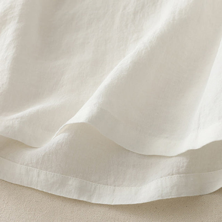 Koszula damska z krótkim rękawem z poliestru Buddha Stones Plain Threaded Crew Neck Design - image 7