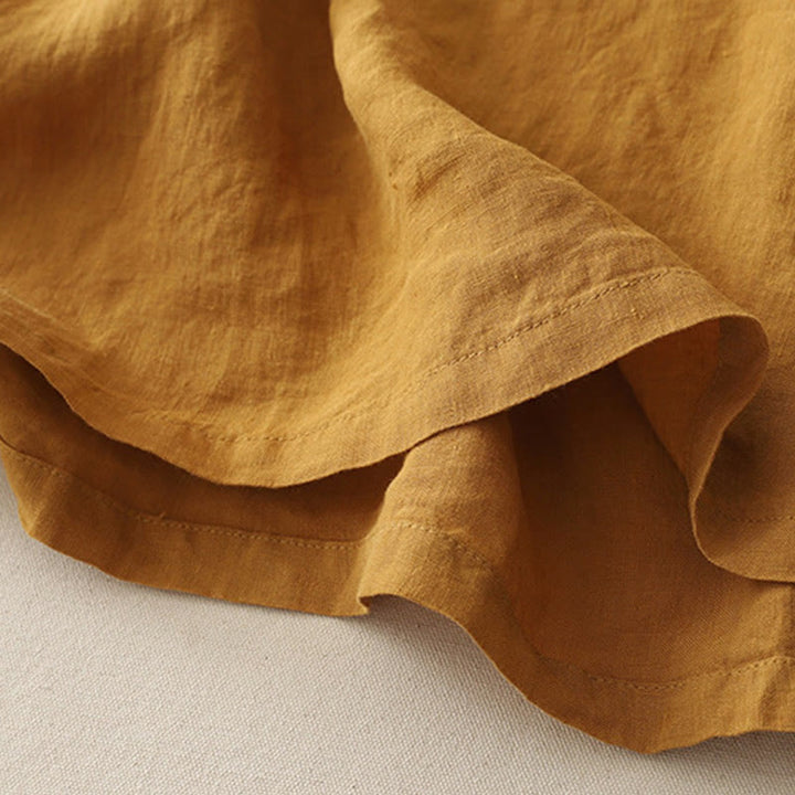 Koszula damska z krótkim rękawem z poliestru Buddha Stones Plain Threaded Crew Neck Design - image 15