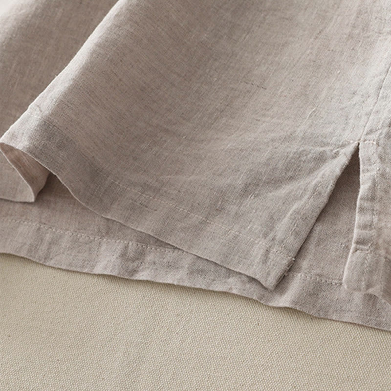 Koszula damska z krótkim rękawem z poliestru Buddha Stones Plain Threaded Crew Neck Design - image 32