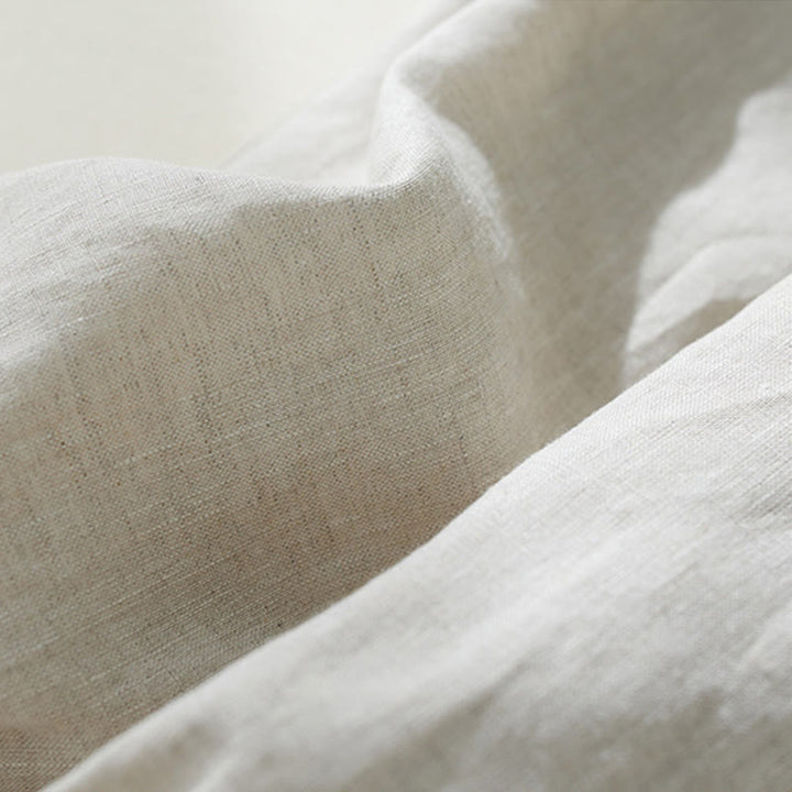 Buddha Stones Commute Pure Color Wysoki stan Damskie bawełniane lniane spodnie haremowe z kieszeniami - image 13