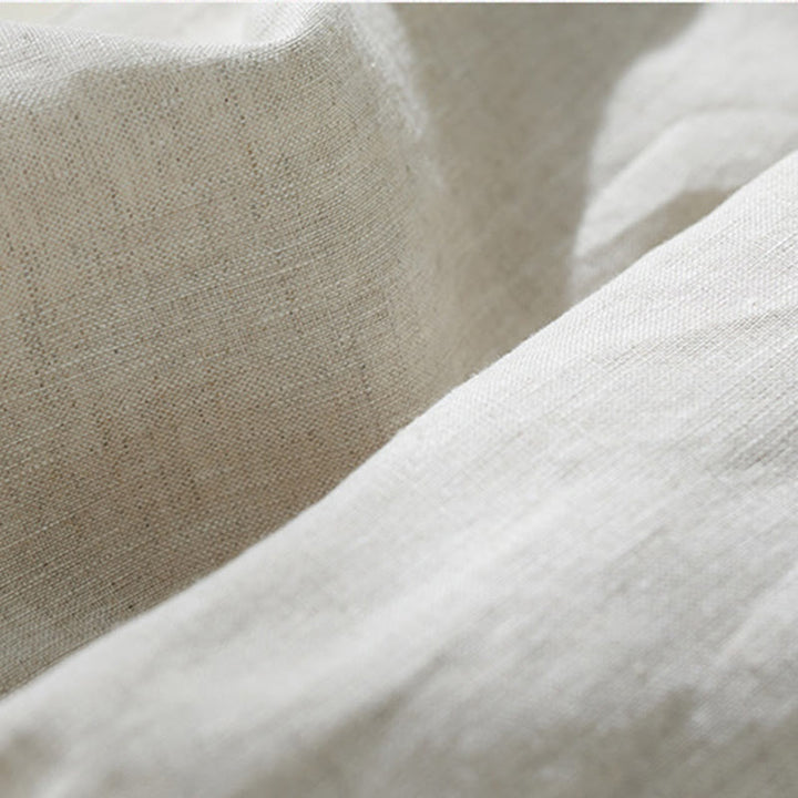 Buddha Stones Commute Pure Color Wysoki stan Damskie bawełniane lniane spodnie haremowe z kieszeniami - image 11