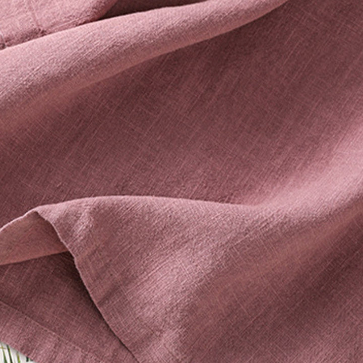 T-shirt damski z krótkim rękawem i bawełnianą koszulką z okrągłym dekoltem i Buddha Stones na lato - image 4