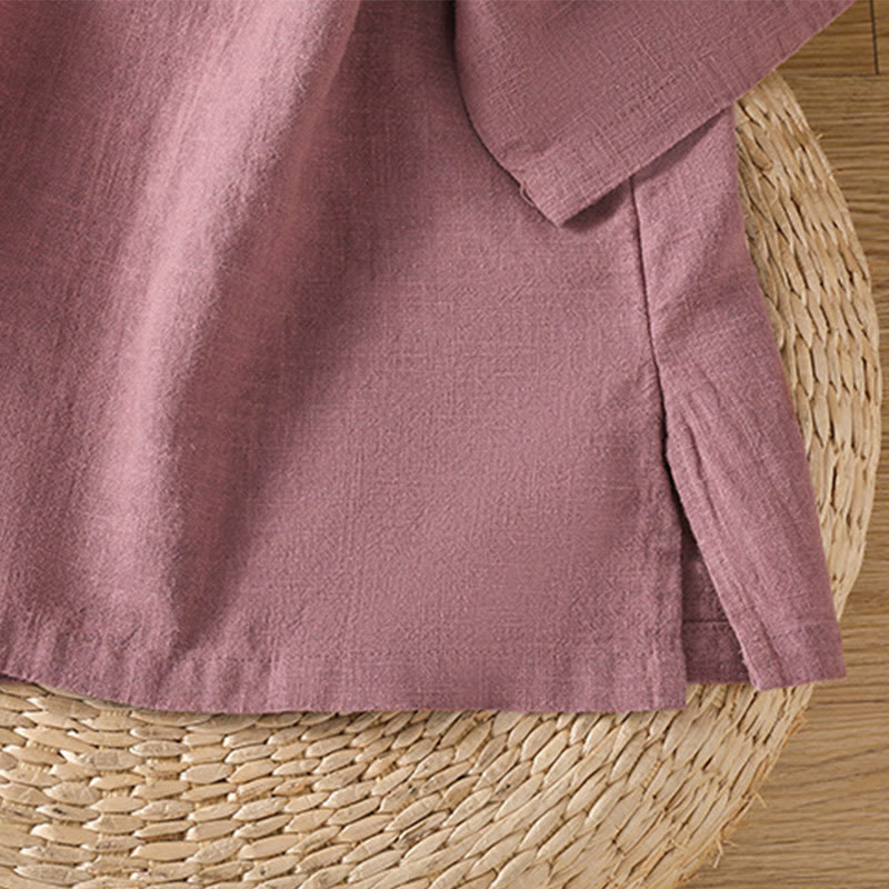 T-shirt damski z krótkim rękawem i bawełnianą koszulką z okrągłym dekoltem i Buddha Stones na lato - image 7