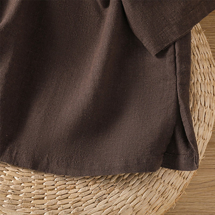 T-shirt damski z krótkim rękawem i bawełnianą koszulką z okrągłym dekoltem i Buddha Stones na lato
