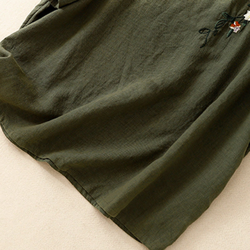 Koszulka damska z krótkim rękawem i bawełnianym nadrukiem Buddha Stones Casual Summer Crew Neck T-shirt - image 18