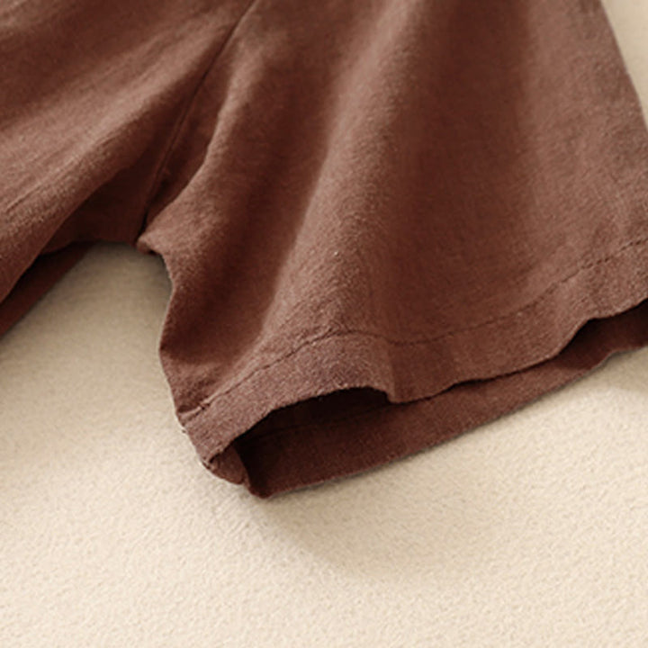 Koszulka damska z krótkim rękawem i bawełnianym nadrukiem Buddha Stones Casual Summer Crew Neck T-shirt - image 27