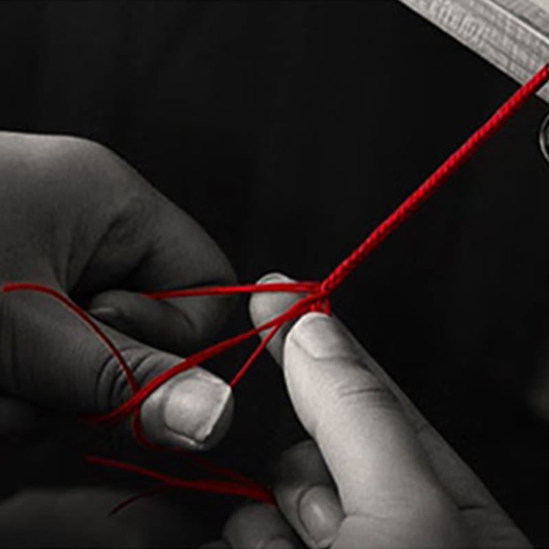 Buddha Stones 999 Złota Ochrona Szczęścia Koi Ryba Ręcznie Pleciona Bransoletka Sznurkowa - image 18