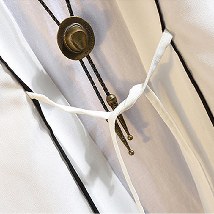 Kamienie Buddha Stones Smok Feniks Pomyślna Chmura Fale Liście Żurawie Otwarty Przód Kurtka Męska Kimono - image 28