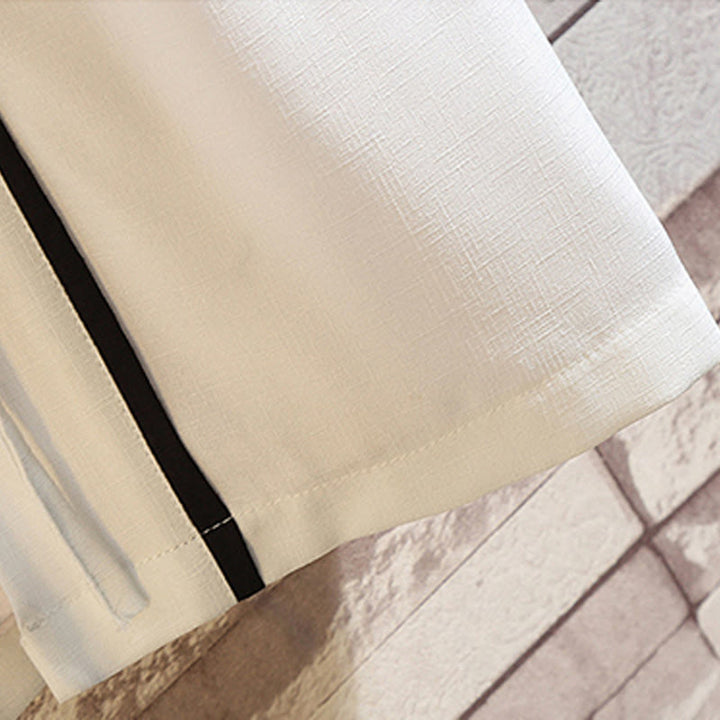 Kamienie Buddha Stones Smok Feniks Pomyślna Chmura Fale Liście Żurawie Otwarty Przód Kurtka Męska Kimono - image 30