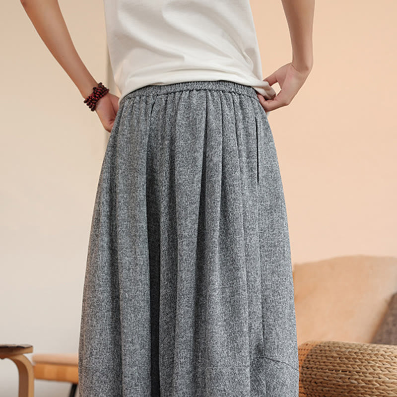 Buddha Stones Letnie Postacie Haft Ściągacz Męskie Spodnie Harem Do Kostki Z Kieszeniami - image 11