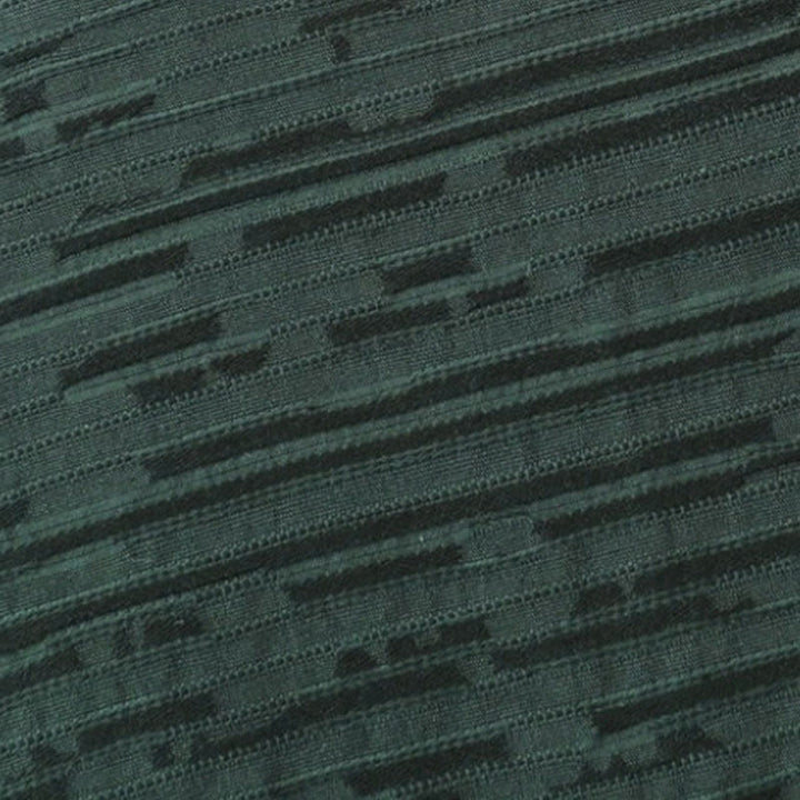 Koszula męska z bawełny i lnu z krótkim rękawem i letnim patchworkowym wzorem w Buddha Stones - image 10