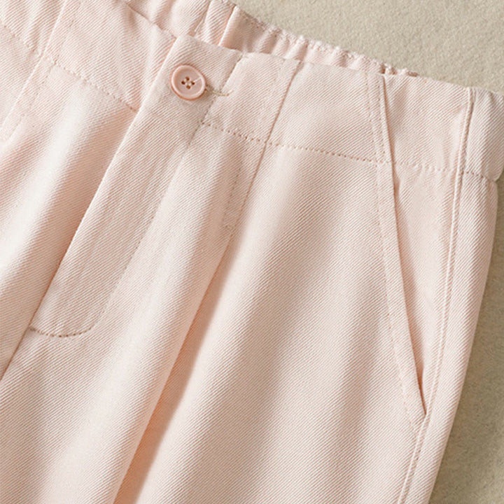 Buddha Stones Casual Koronkowe Patchworkowe Wzory Wysoki Stan Damskie Szerokie Nogawki Do Kostki Spodnie Z Kieszeniami Zamek Błyskawiczny - image 11