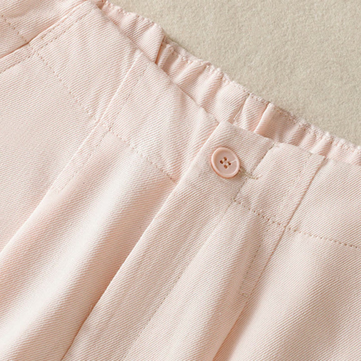 Buddha Stones Casual Koronkowe Patchworkowe Wzory Wysoki Stan Damskie Szerokie Nogawki Do Kostki Spodnie Z Kieszeniami Zamek Błyskawiczny - image 9