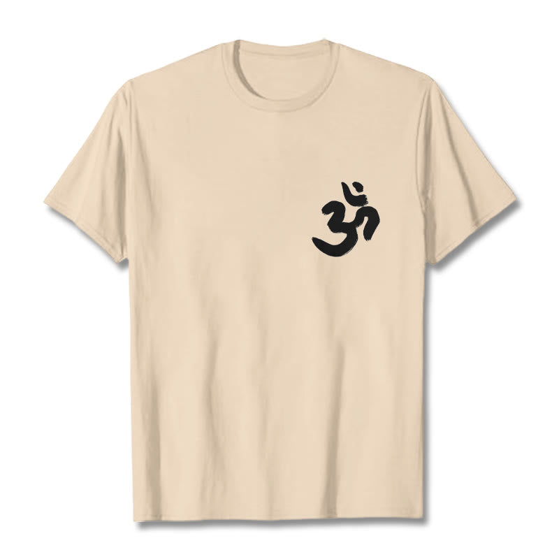 Koszulka z symbolem Om w sanskrycie z Buddha Stones - For - 2XL - image 11