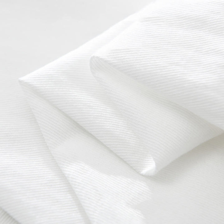 Buddha Stones Artystyczny Prosty Wzór Haftowany Wzór Bambusa Męska Koszulka Z Krótkim Rękawem Bawełniana - image 9