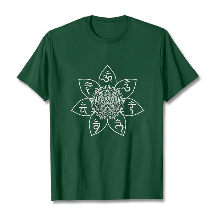 Buddha Stones Kamienie Mandala Om Mani Padme Hum - ForestGreen - 2XL - image 0
