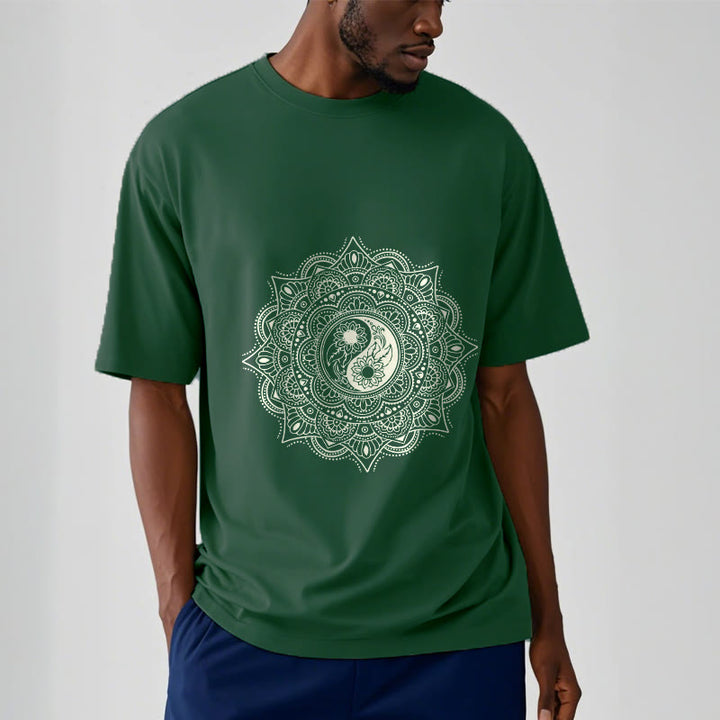Buddha Stones z motywem symbolu YinYang i kamieni Buddy - image 1