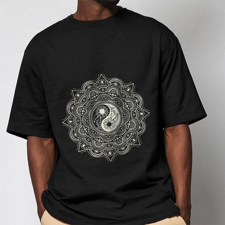 Buddha Stones z motywem symbolu YinYang i kamieni Buddy - image 4