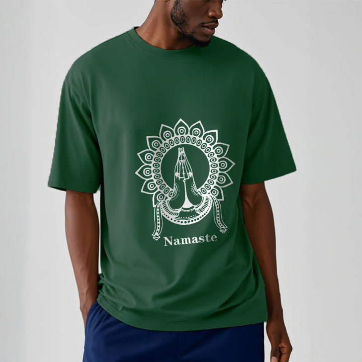 T-shirt z motywem mandali i Buddha Stones - image 12