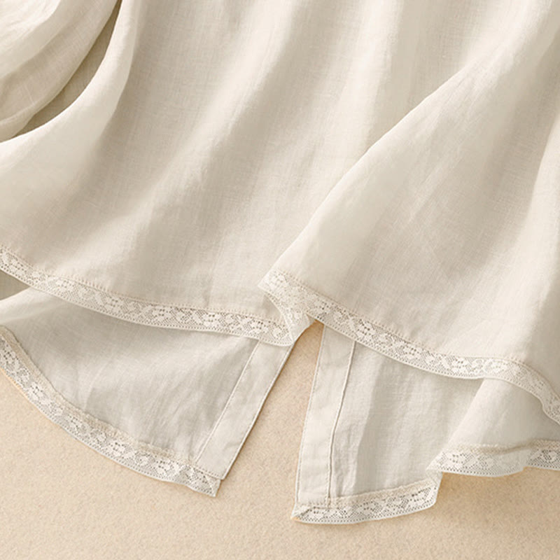 Koszulka damska z okrągłym dekoltem i bawełnianym poliestrem Buddha Stones Casual Plain - image 18