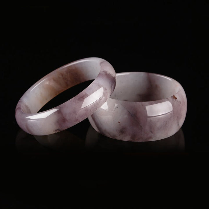 Bransoletka ochronna z fioletowym jadeitem i Buddha Stones - image 12