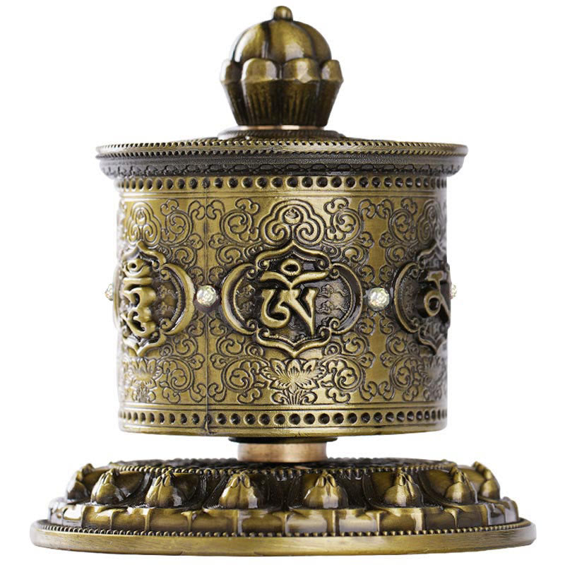 Buddha Stones Tybetańskie Błogosławieństwo Koło Modlitewne Dekoracja Samochodowa