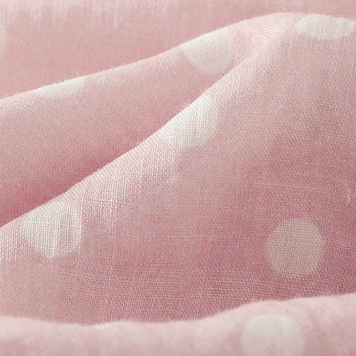 Sukienka midi z poliestru z kieszeniami i kołnierzykiem w groszki z motywem Buddha Stones - image 13