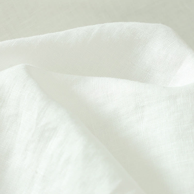 Koszula damska z okrągłym dekoltem w serek i krótkim rękawem "Buddha Stones" z solidnymi guzikami - image 16