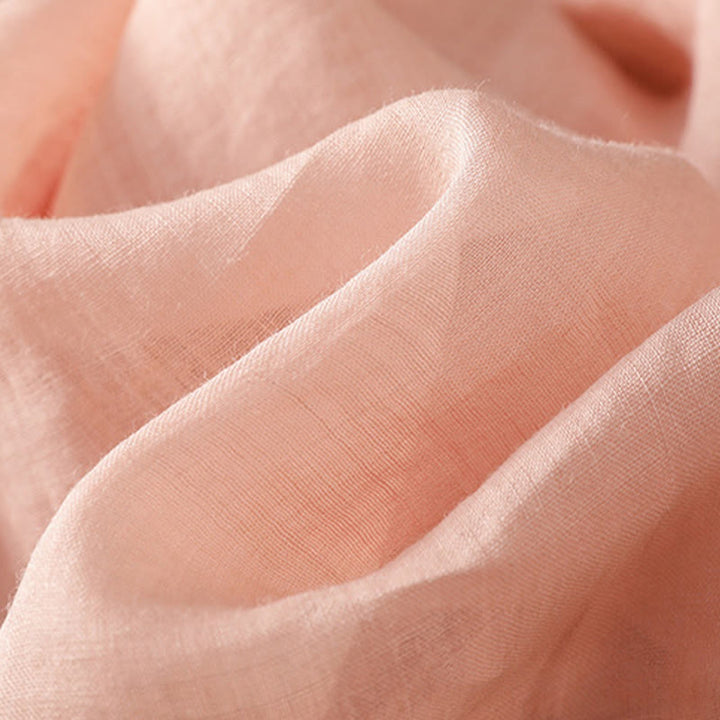 Koszula damska bawełniana z haftowanymi guzikami i okrągłym dekoltem, z rękawami trzy czwarte, z motywem Buddha Stones i pnączy - image 25