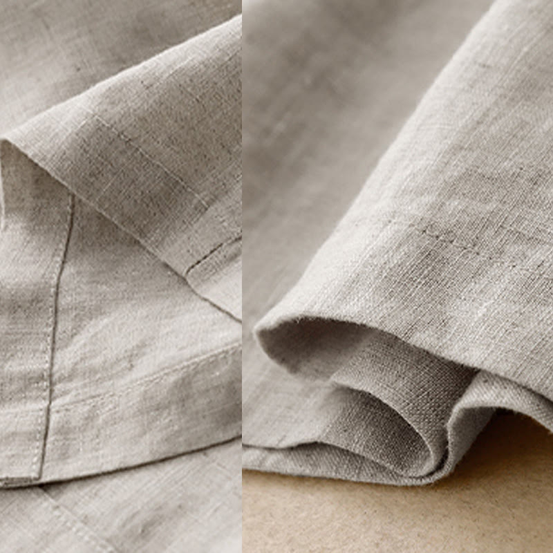 Damskie spodnie Capri z szerokimi nogawkami i kieszeniami, letnie, z elastyczną talią i kamieniami Buddha Stones - image 22