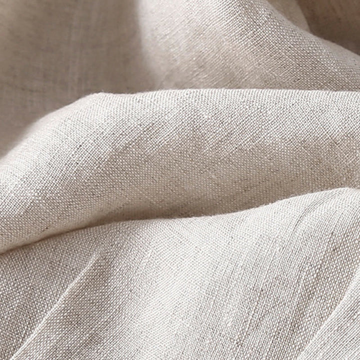 Damskie spodnie haremowe z bawełny i lnu z motywem Buddha Stones, gładkie, koronkowe, z kieszeniami - image 12