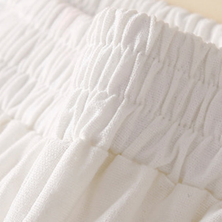 Damskie spodnie haremowe z bawełny i lnu z motywem Buddha Stones, gładkie, koronkowe, z kieszeniami - image 22