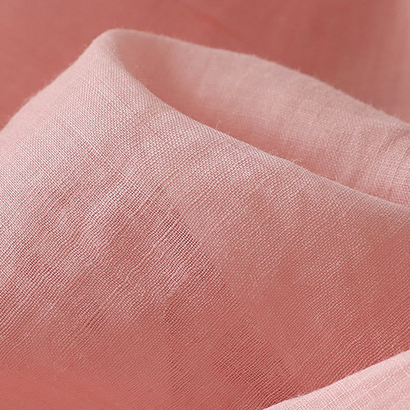 Koszula damska z bawełny i lnu, haftowane kwiaty, jednorzędowa, z Buddha Stones - image 34