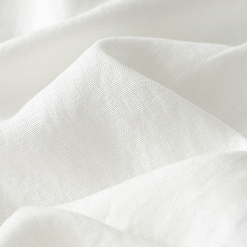 Spodnie damskie z szerokimi nogawkami z szerokimi nogawkami i kieszeniami, z nadrukiem Buddha Stones, w stylu retro, gładkie, z bawełny - image 13