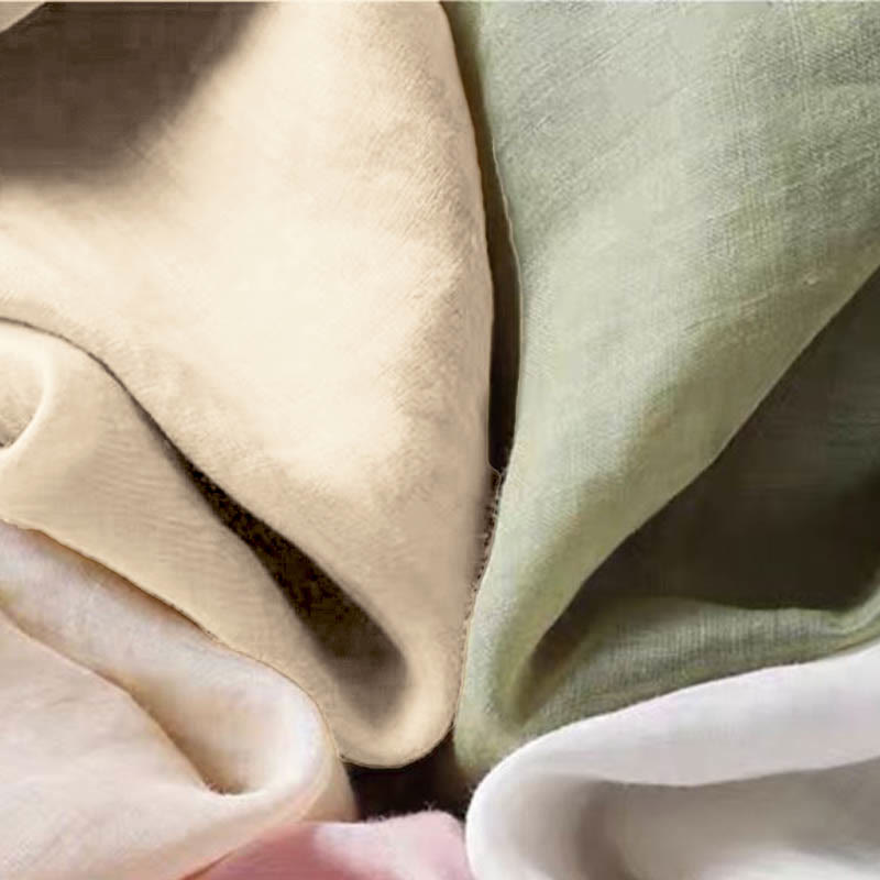 Koszula damska z bawełny i lnu z okrągłym dekoltem i haftem w stylu vintage z Buddha Stones - image 14