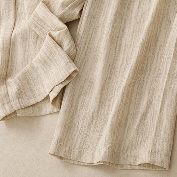 Damskie bawełniane spodnie z szerokimi nogawkami i kieszeniami, w stylu casual, letnie, sznurowane, z motywem Buddha Stones